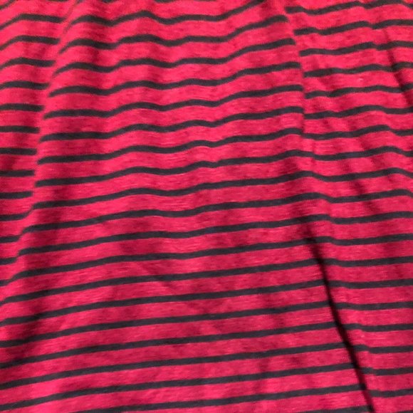 Eight Sixty black and red striped maxi skirt - Picture 2 of 4